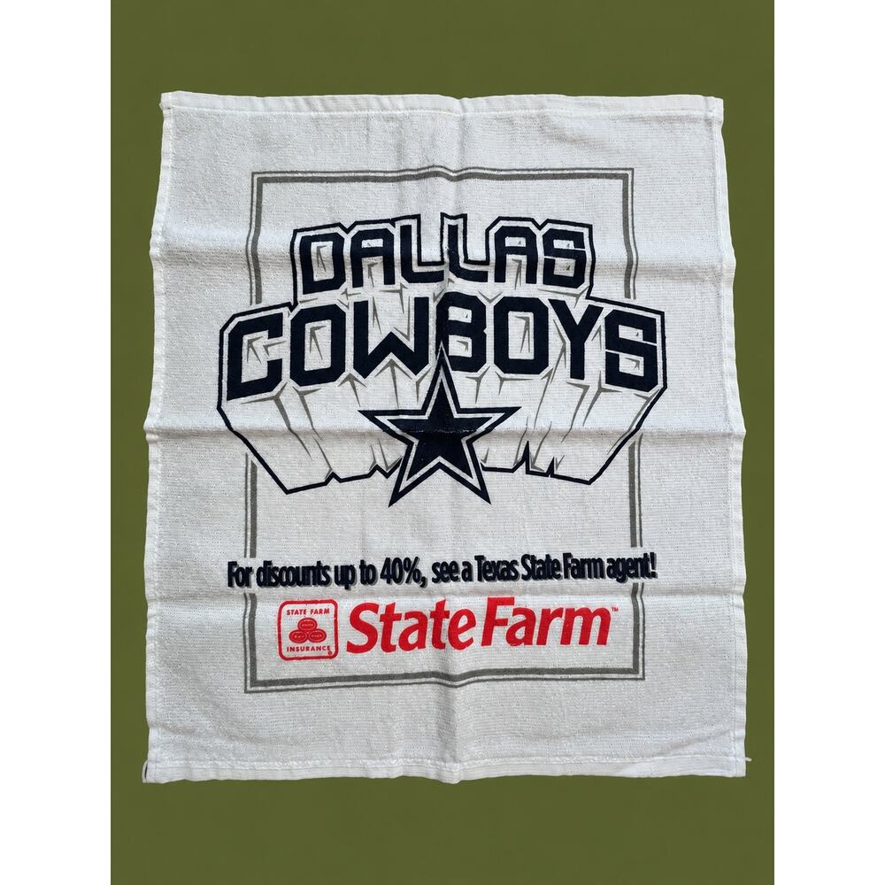 Dallas Cowboys NFL State Farm Promotional Towel – 100% Cotton - Picture 2 of 5